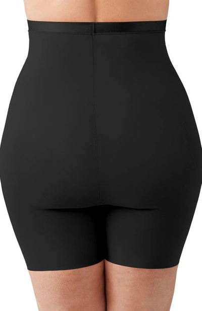 Shop Wacoal Shape Revelation™ Hourglass High Waist Thigh Shaping Shorts In Black