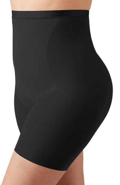 Shop Wacoal Shape Revelation™ Hourglass High Waist Thigh Shaping Shorts In Black