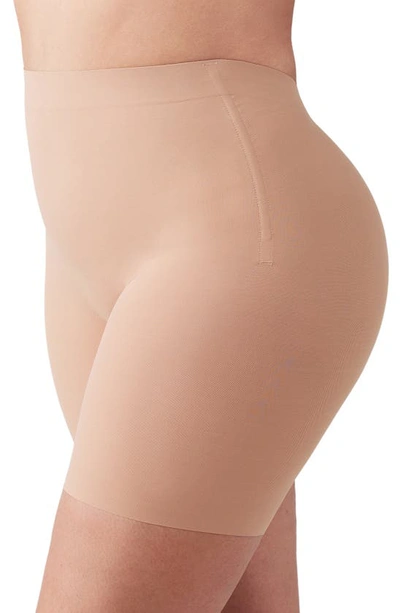 Shop Wacoal Shape Revelation™ Hourglass Thigh Shaping Shorts In Praline