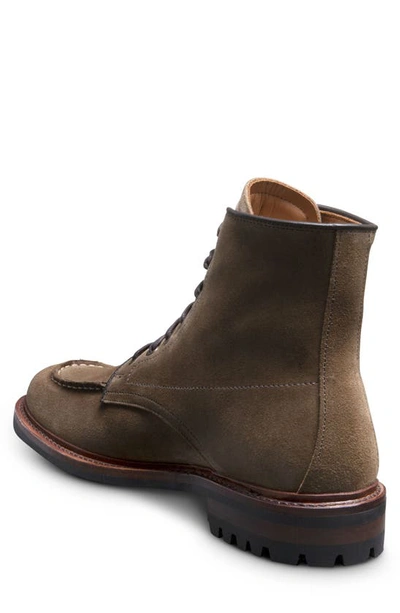 Allen Edmonds Carter Moc Toe Boot In Brown