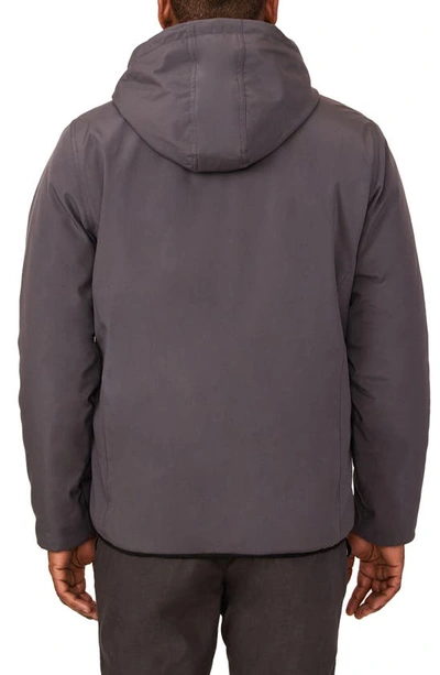 Shop Rainforest Fleece Lined Water Resistant Soft Shell Storm Jacket In Grey