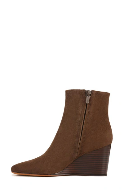 Shop Vince Andy Wedge Bootie In Pinecone