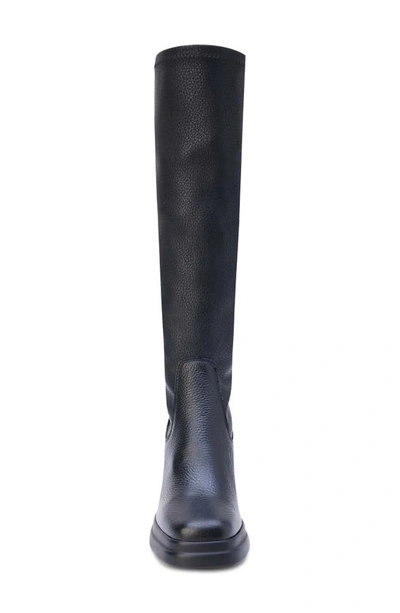 Shop Matisse Delaney Knee High Platform Boot In Black