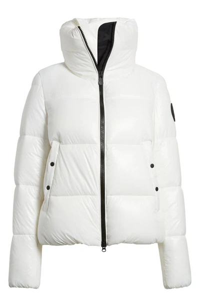 Shop Save The Duck Isla Insulated Windproof & Water Repellent Puffer Jacket In Off White