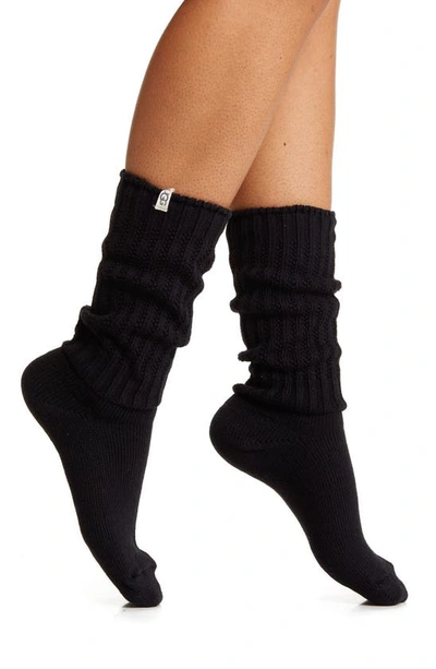 Shop Ugg (r) Tyla Slouchy Crew Socks In Tar