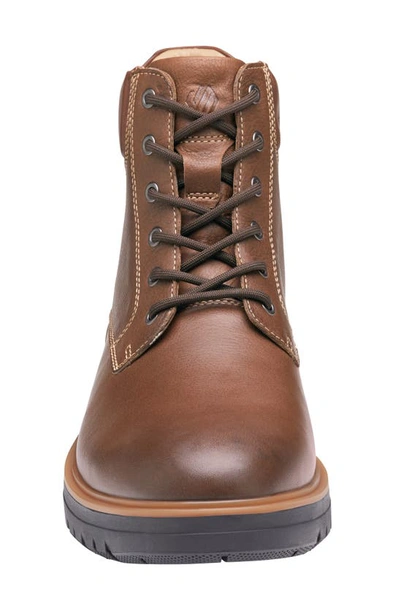 Shop Johnston & Murphy Henson Xc4 Waterproof Chukka Boot In Tan Waterproof Full Grain