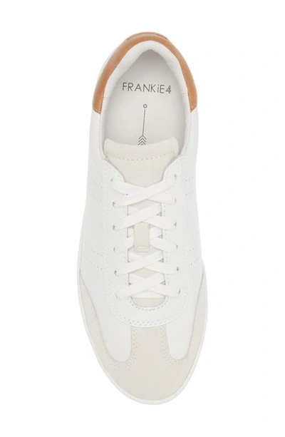Frankie4 Drew Sneaker In White Nutmeg