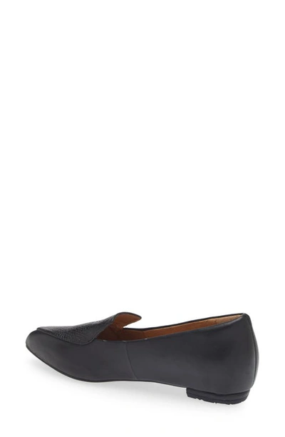 Frankie4 Faye Reptile Embossed Flat In Black Reptile Emboss