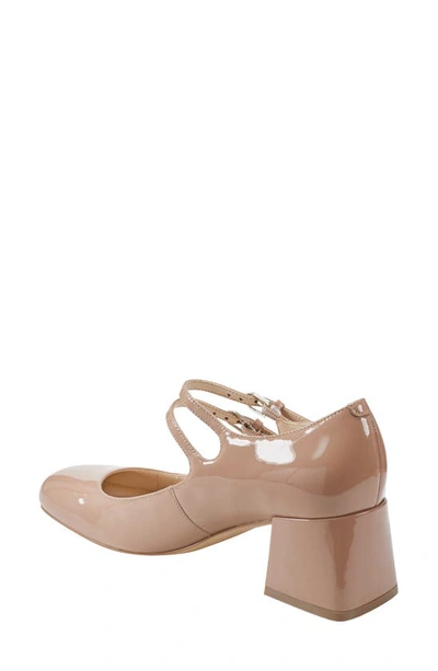 Shop Marc Fisher Ltd Nillie Mary Jane Pump In Light Natural 110