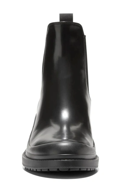 Shop Cole Haan Westerley Chelsea Boot In Black Leat