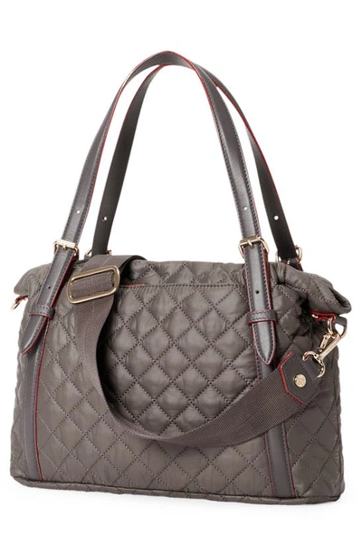 Mz Wallace Crosby Everywhere Tote In Medium Grey