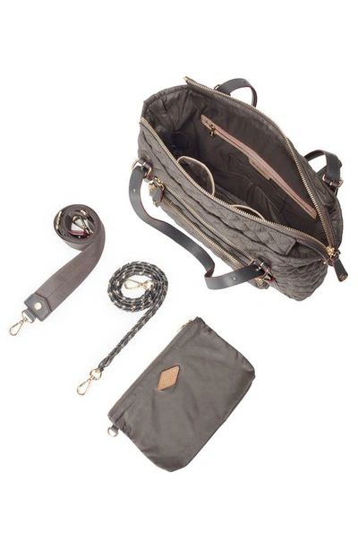 Mz Wallace Crosby Everywhere Tote In Medium Grey