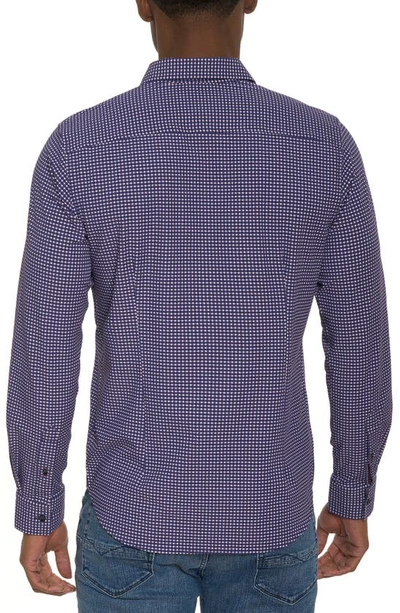 Shop Robert Graham Lonardo Check Button-up Shirt In Blue