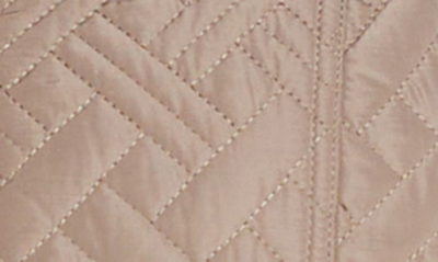 Gallery Quilted Jacket With Removable Hood In Mushroom