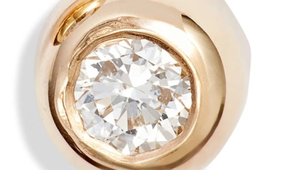 Anzie Cléo Diamond Bezel Stud Earrings In Clear