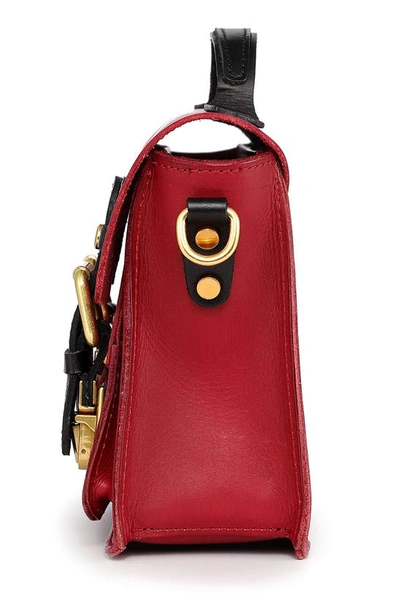 Shop Old Trend Aster Mini Leather Satchel In Red