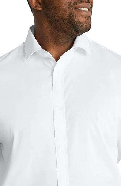Shop Johnny Bigg Hamilton Stretch Dress Shirt In White