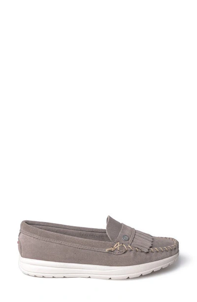 Shop Minnetonka Kylee Kilty Slip-on Sneaker In Grey