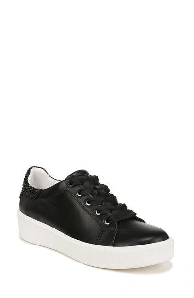 Shop Naturalizer Morrison Bliss Sneaker In Black Leather