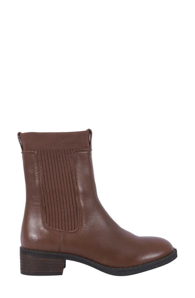 Gentle Souls By Kenneth Cole Bernadette Chelsea Boot In Chocolate Leather