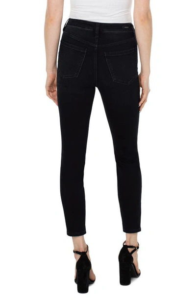 Shop Liverpool Los Angeles Abby High Waist Ankle Skinny Jeans In Apollo