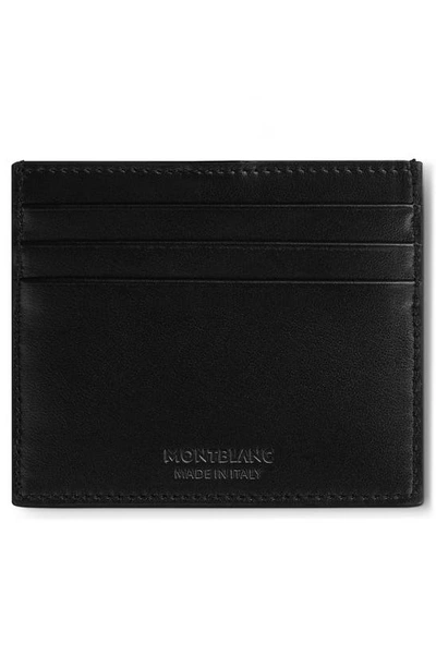 Shop Montblanc Extreme 3.0 Leather Card Case In Black