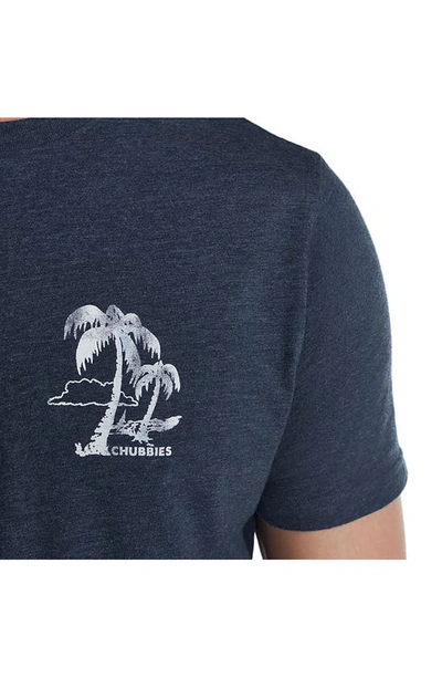 Shop Chubbies Logo Graphic T-shirt In The Relaxer