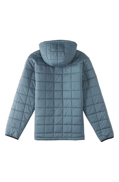 Shop Billabong Journey Recycled Polyester Puffer Jacket In North Sea