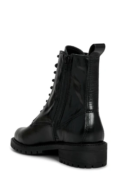 Shop Lucky Brand Kancie Combat Boot In Black