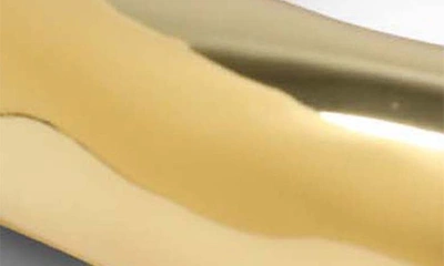 Alexis Bittar Molten Wide Bangle Bracelet In 14k Gold Plated In Gold
