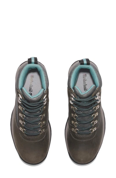 Timberland White Ledge Waterproof Hiking Boot In Mid Grey Full Grain