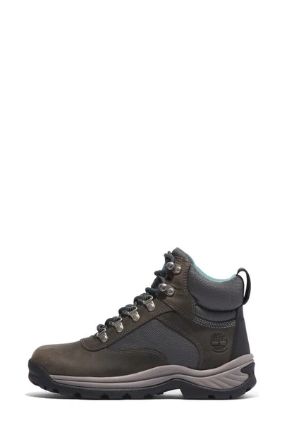 Timberland White Ledge Waterproof Hiking Boot In Mid Grey Full Grain