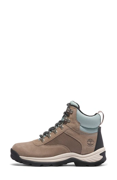 Shop Timberland White Ledge Waterproof Hiking Boot In Taupe Suede