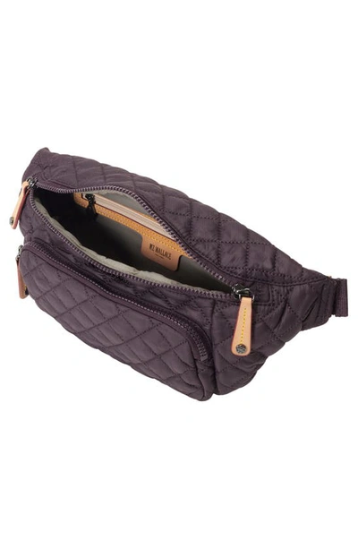 Shop Mz Wallace Metro Sling Bag In Medium Purple
