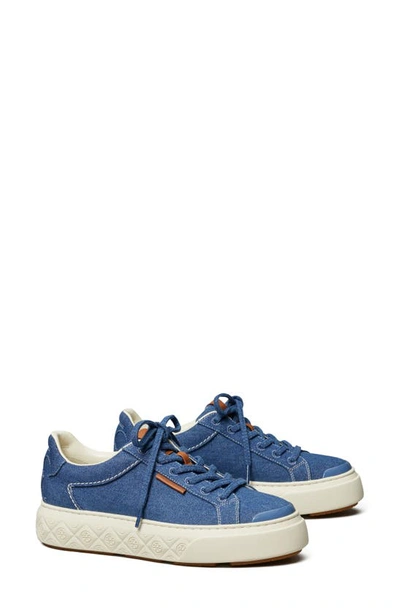 Shop Tory Burch Ladybug Sneaker In Azul / Azul / Azul