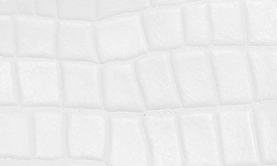 Shop Aimee Kestenberg All For Love Convertible Leather Shoulder Bag In White Croco