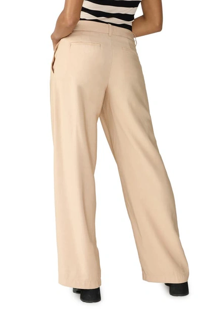 Shop Sanctuary Gab Pleated Wide Leg Pants In Roasted Ca