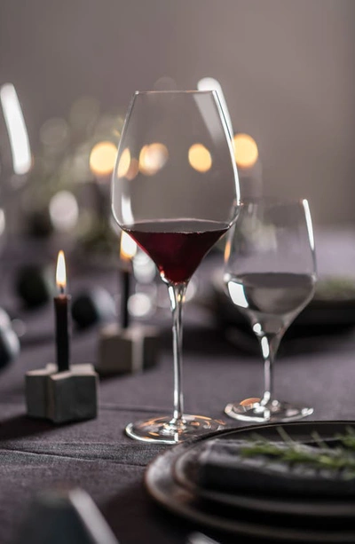 Shop Schott Zwiesel Alloro Set Of 2 Burgundy Wine Glasses In Clear