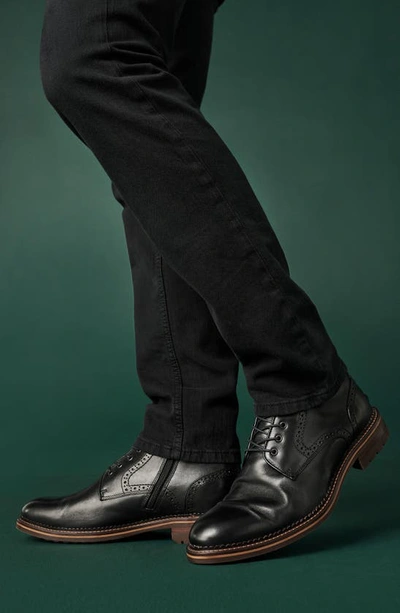 Shop Johnston & Murphy Xc Flex Connelly Lace-up Leather Boot In Black Full Grain