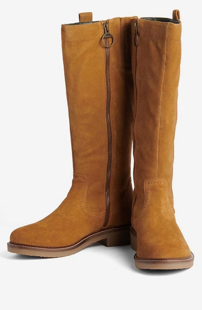 Shop Barbour Coretta Boot In Camel