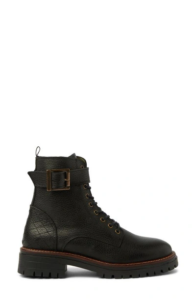 Barbour Heidi Combat Boot In Black