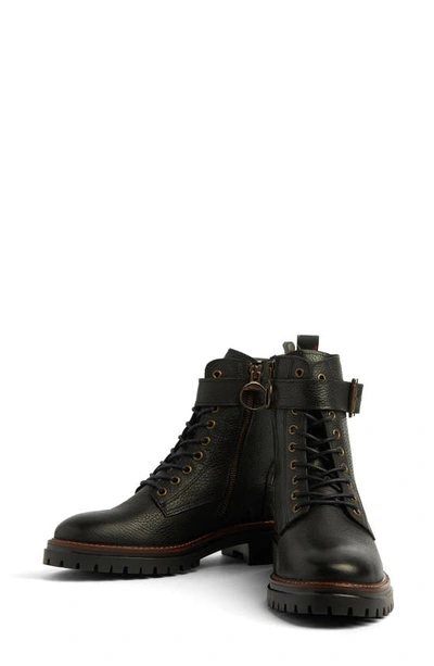 Barbour Heidi Combat Boot In Black