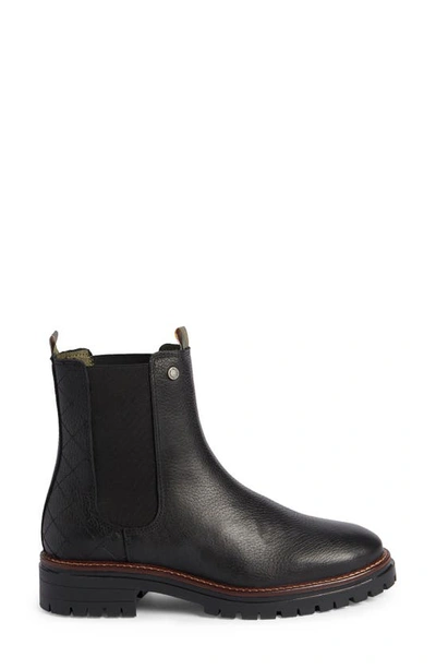 Shop Barbour Evie Chelsea Boot In Black