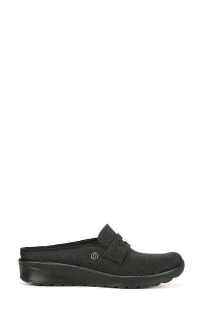 Bzees Georgia Sparkle Penny Keeper Mule In Black Sparkle