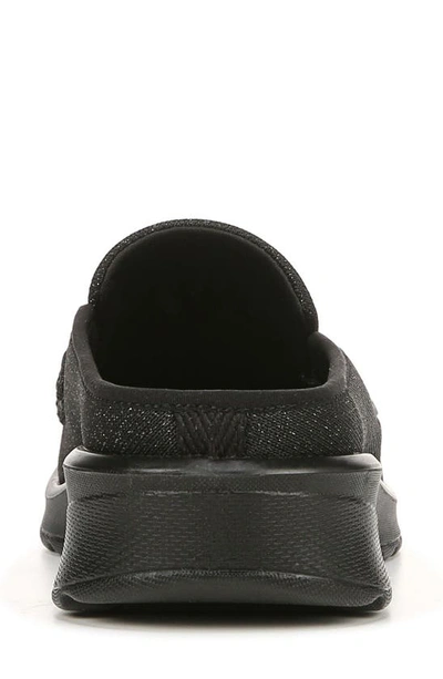 Bzees Georgia Sparkle Penny Keeper Mule In Black Sparkle