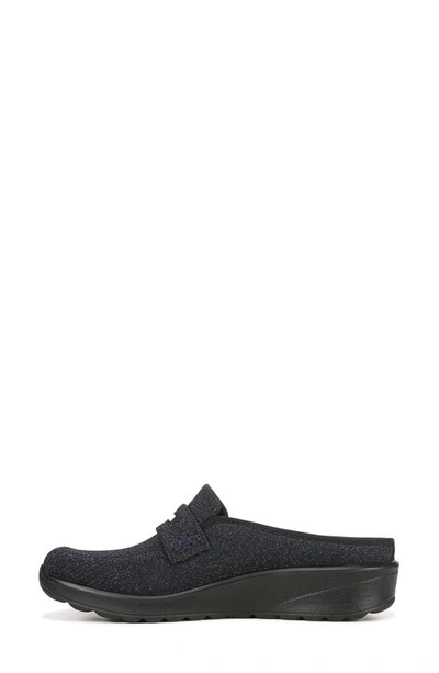 Bzees Georgia Sparkle Penny Keeper Mule In Black Sparkle