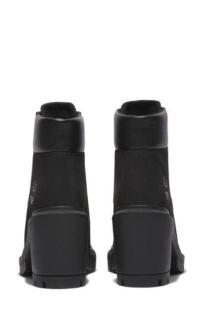 Timberland Allington Heights Water Resistant Boot In Black Nubuck