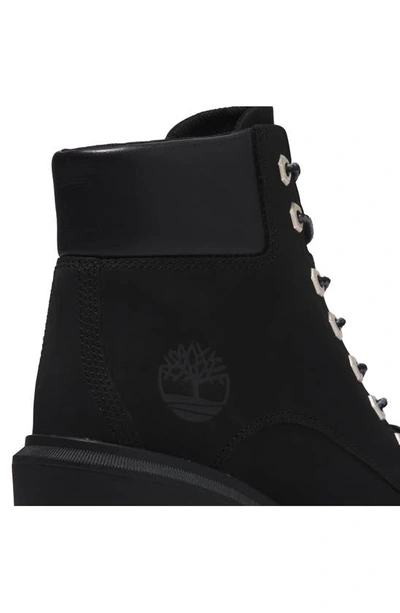 Timberland Allington Heights Water Resistant Boot In Black Nubuck
