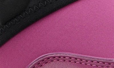 Dkny Kamryn Wedge Sneaker In Berry/ Black