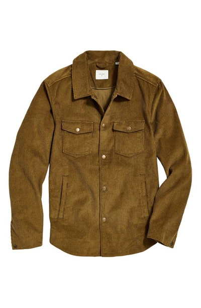 Shop Billy Reid Corduroy Shirt Jacket In Olive